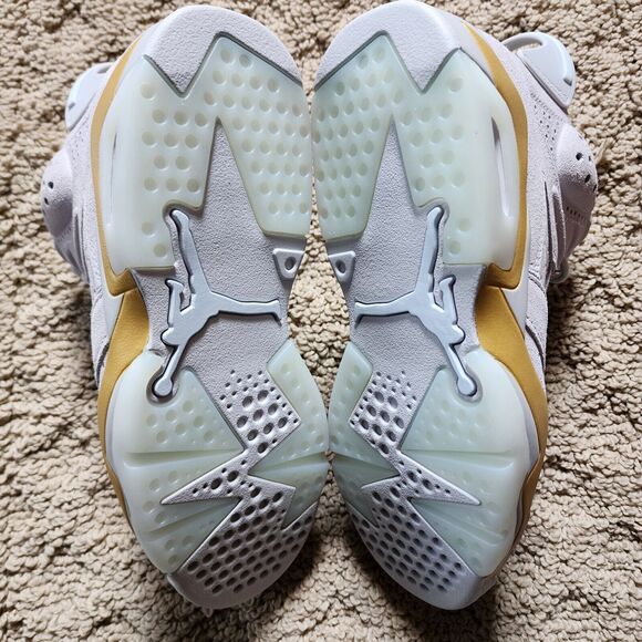 Wmns Air Jordan 6 Retro Craft Pearl Brand New Sz 8 - Picture 7 of 10
